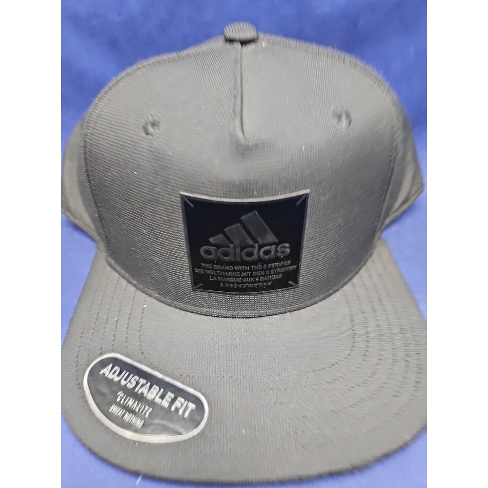 Vintage  Adidas  Streetwear Snapback Hat Cap  Adjustable Unisex Climalite New